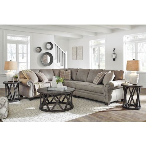 Olsberg Steel Sectional Living Room Group