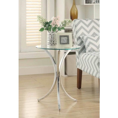 Chrome Accent Table