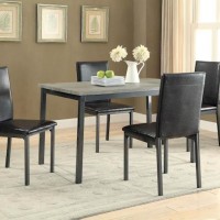 Garza Dining Table And Side Chair