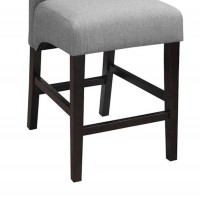 Grey Counter Height Stool