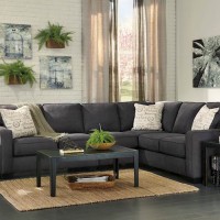 Alenya Charcoal Sectional Living Room Group