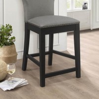 Grey Counter Height Stool