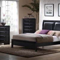 Briana King Bed, Nightstand, Dresser And Mirror