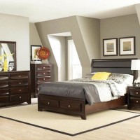 Jaxson King Bed, Nightstand, Dresser And Mirror
