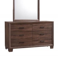 Brandon Bedroom Medium Warm Brown Mirror