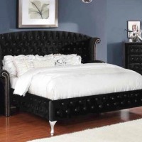 Deanna Bedroom Black Queen Bed
