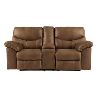 Boxberg Double Recliner Loveseat with Console