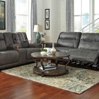 Austere Gray Living Room Group