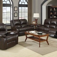 Boston Two Tone Brown Motion Sofa And Motion Loveseat