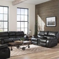 Willemse Black Motion Sofa And Motion Loveseat