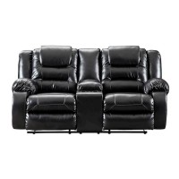 Vacherie Double Recliner Loveseat with Console