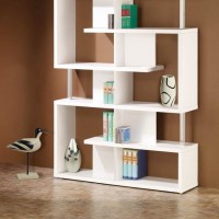Hoover White Bookcases
