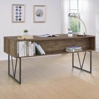 Analiese Rustic Oak Writing Desks