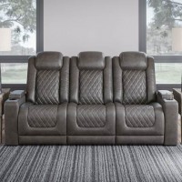 HyllMont Power Recliner Sofa with Adjustable Headrest