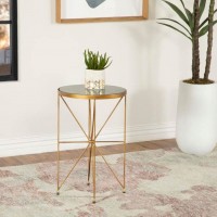 Green Accent Table