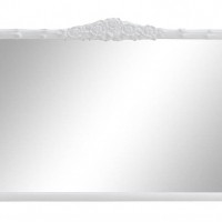 Glossy White Mirror