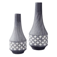 Dornitilla Black/White Vase Set (Includes 2)