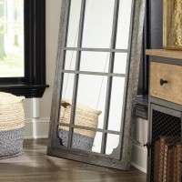 Remy Antique Gray Accent Mirror