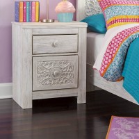 Paxberry Two Drawer Night Stand
