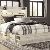 Cambeck Queen Panel Bed with (2) Underbed Side Storage