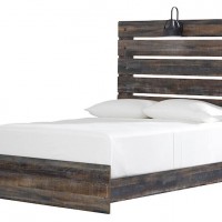 Drystan Full Panel Bed with (2) Underbed Side Storage