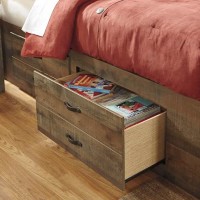 Trinell Under Bed Storage with Side Rail