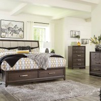 Brueban Gray Bedroom Set