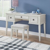 Robbinsdale Vanity/Upholstered Stool (Includes 2)