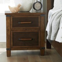 Wyattfield Two Two Drawer Night Stand