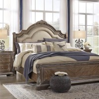 Charmond Brown Queen Panel Bed