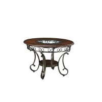 Glambrey Brown Round Dining Room Table