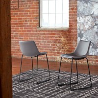 Centiar Two Upholstered Barstool (Includes 2)