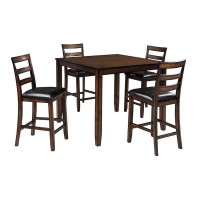Coviar Dining Room Counter Table Set (Includes 5)