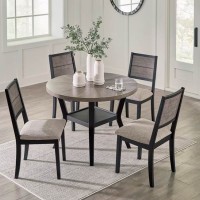 Corloda Round Dining Room Table Set (Includes 5)