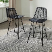 Angentree Upholstered Barstool (Includes 2)