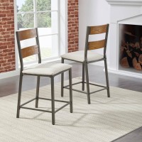 Stellany Upholstered Barstool (Includes 2)