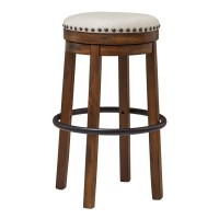 Valebeck Tall Upholstered Swivel Stool (Includes 1)