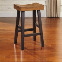 Glosco Brown Tall Stool (Includes 2)