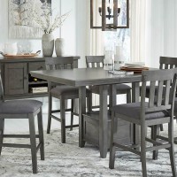 Hallanden Rectangular Dining Room Counter Extension Table