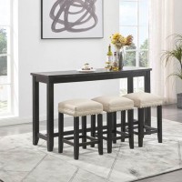 Anchorville Rectangular Dining Room Counter Table Set(Includes 4)