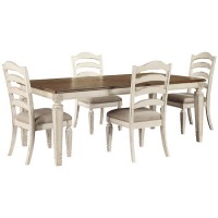 Realyn Table And (4) Side Chairs