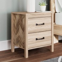 Battelle Two Drawer Night Stand