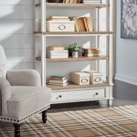 Realyn Two Bookcase
