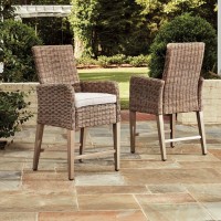 Beachcroft Barstool with Cushion (Includes 2)