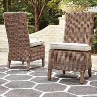 Beachcroft Beige Side Chair with Cushion (Includes 2)