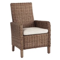 Beachcroft Beige Arm Chair With Cushion (Includes 2)