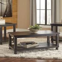 Mallacar Black Occasional Table Set (Includes 3)