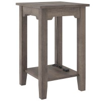 Arlenbry Gray Chair Side End Table