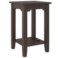Camiburg Warm Brown Chair Side End Table