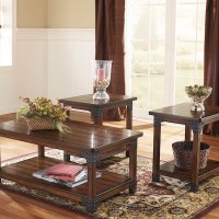 Murphy Medium Brown Occasional Table Set (Includes 3)